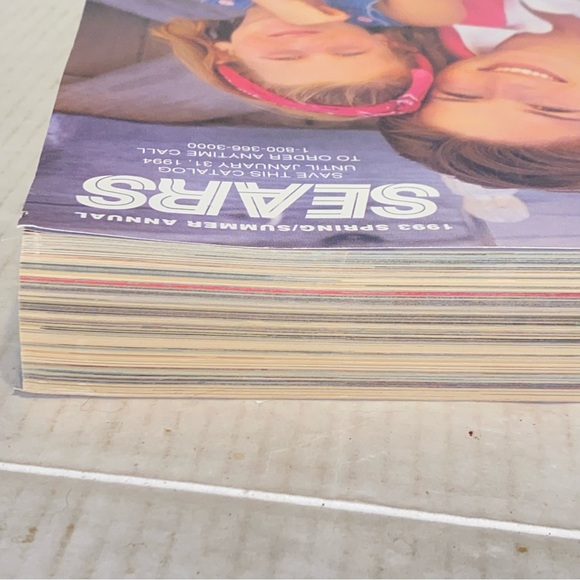 Vintage 1993 Spring Summer Annual Sears Catalog Last Printed Issue - Picture 5 of 15